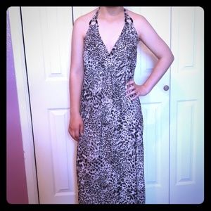 Animal print dress